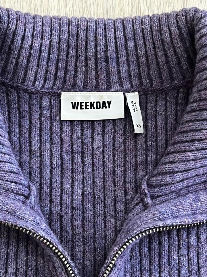 Weekday, Укороченная сиреневая жилетка, XS