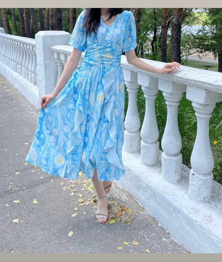 легкое платье на лето