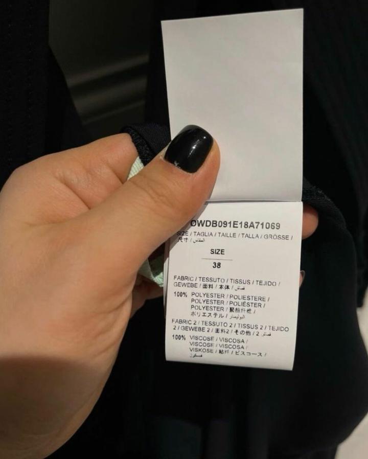 Платье Off- White оригинал