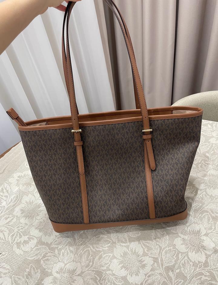 Michael Kors Jet Set Travel Large Logo Tote Bag