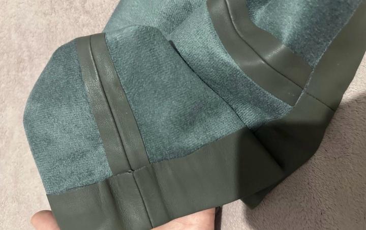 Anima мини-юбка кожа