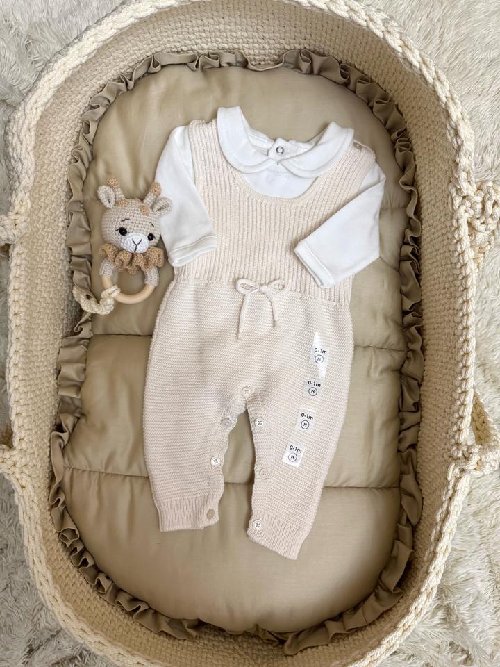 Вязаный комплект от Nipperland, размер 50-56