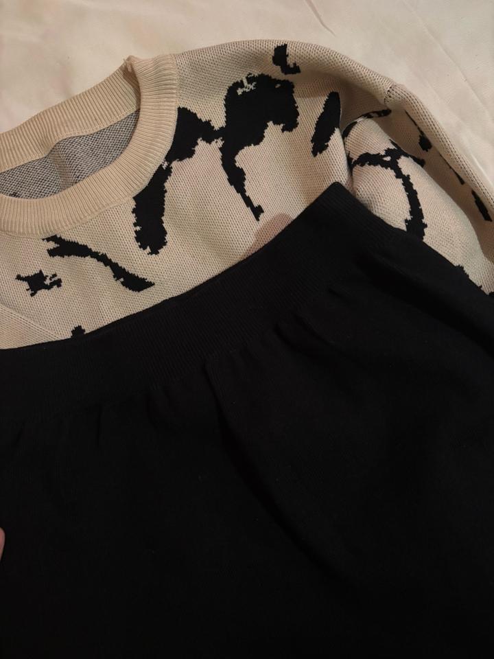 Юбка кофта комплект