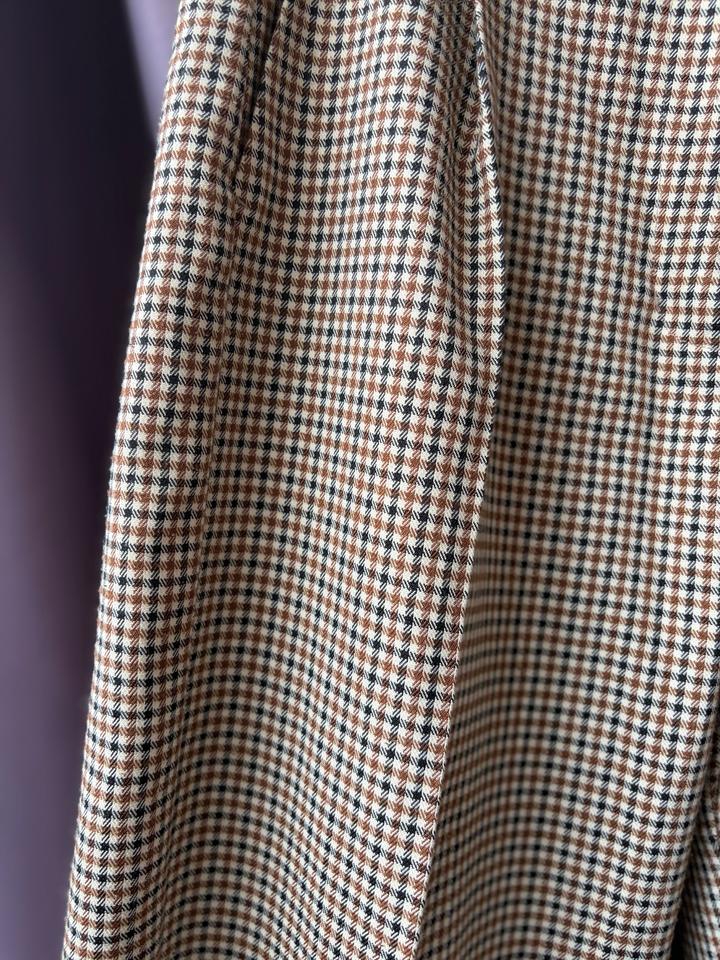 Брюки в клетку