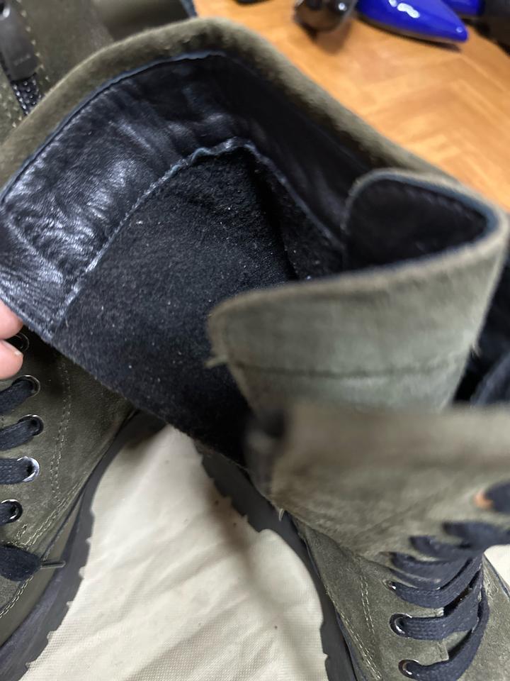 Ботинки в стиле милитари