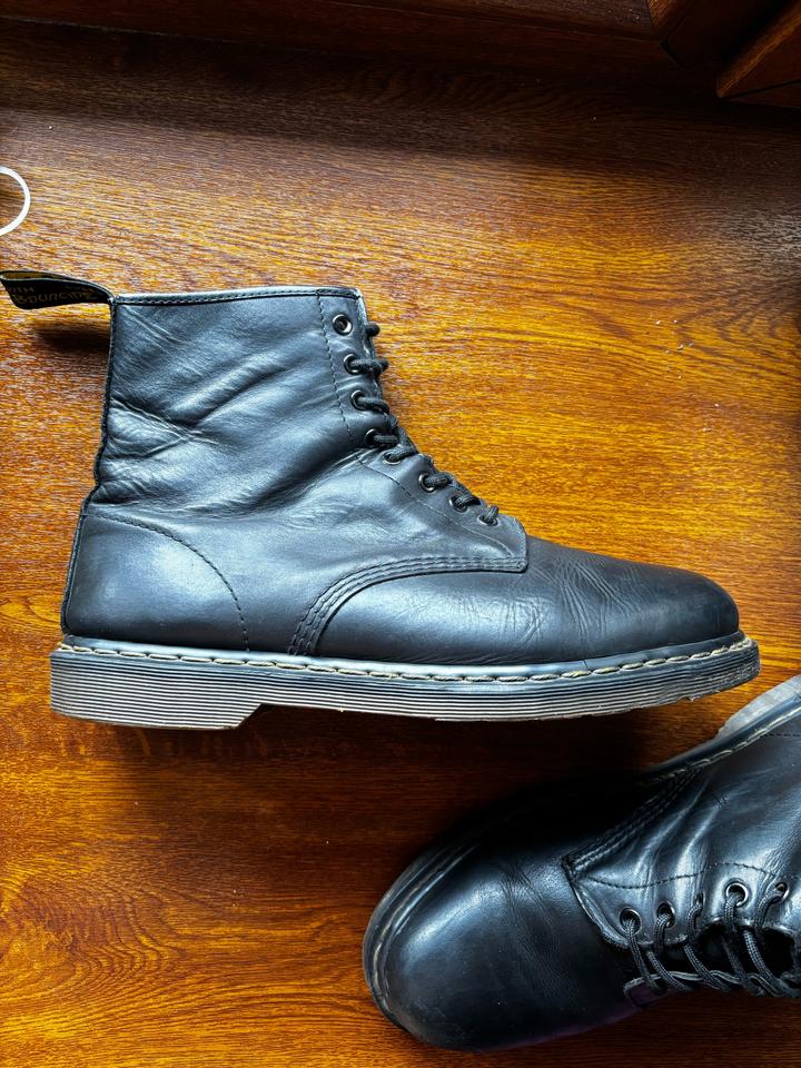 Кожаные сапоги dr. Martens