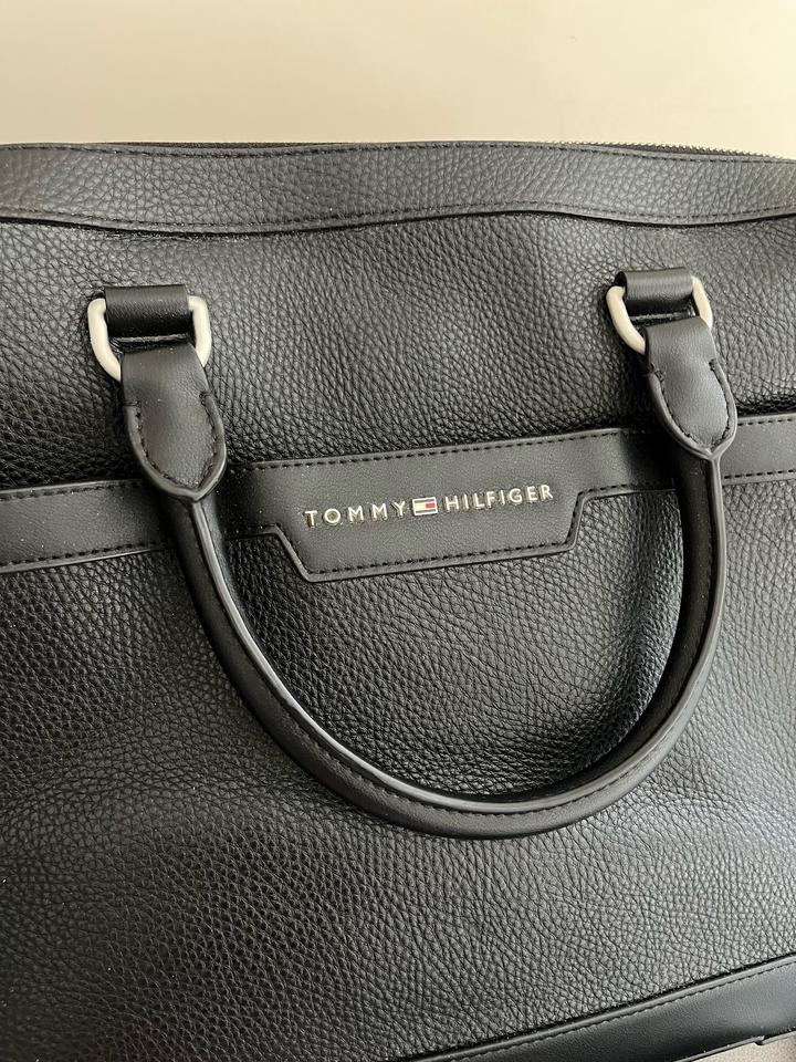 Мужская сумка-портфель, мессенджер Tommy Hilfiger, оригинал