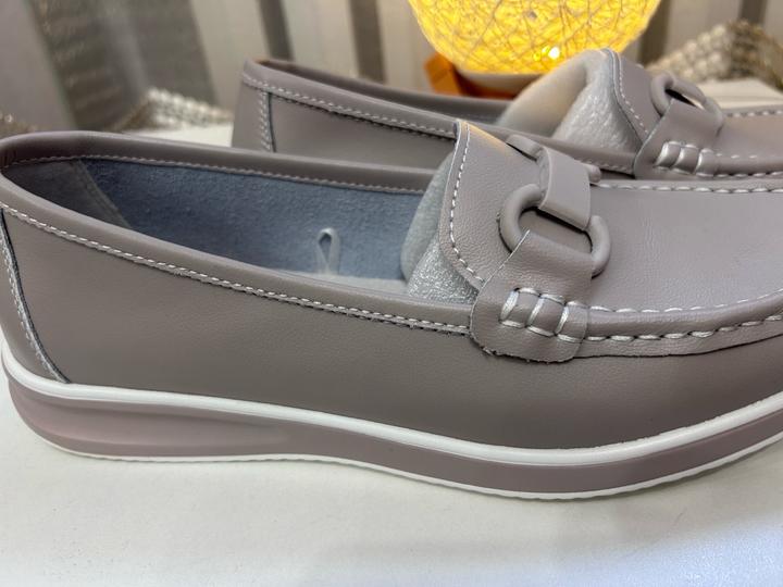 Лоферы кожа