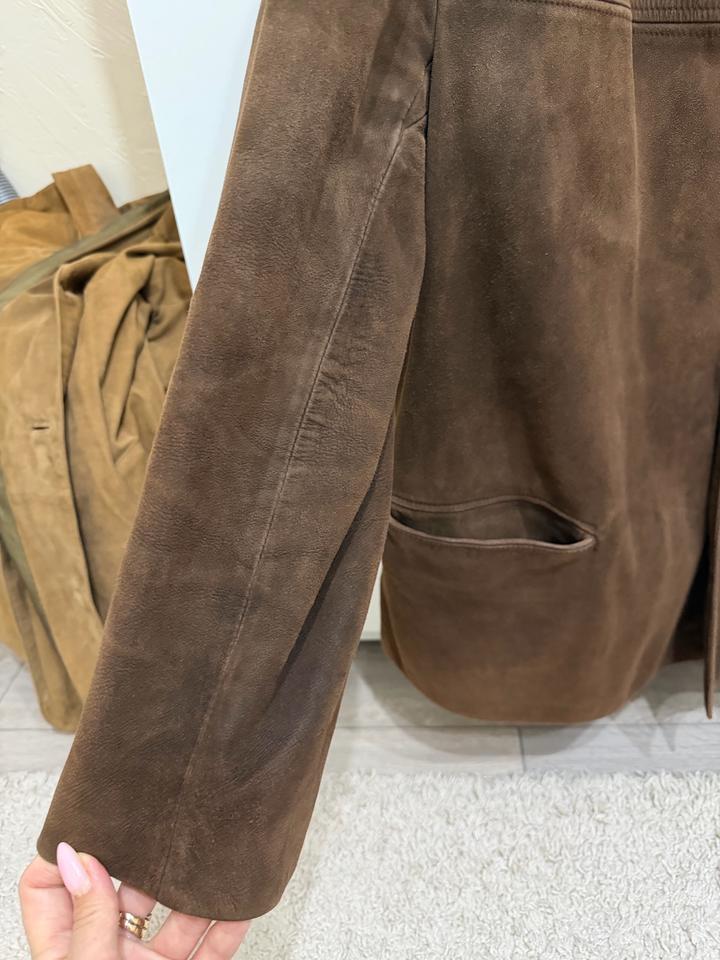 Куртка мужская из натурального замша Adam manz