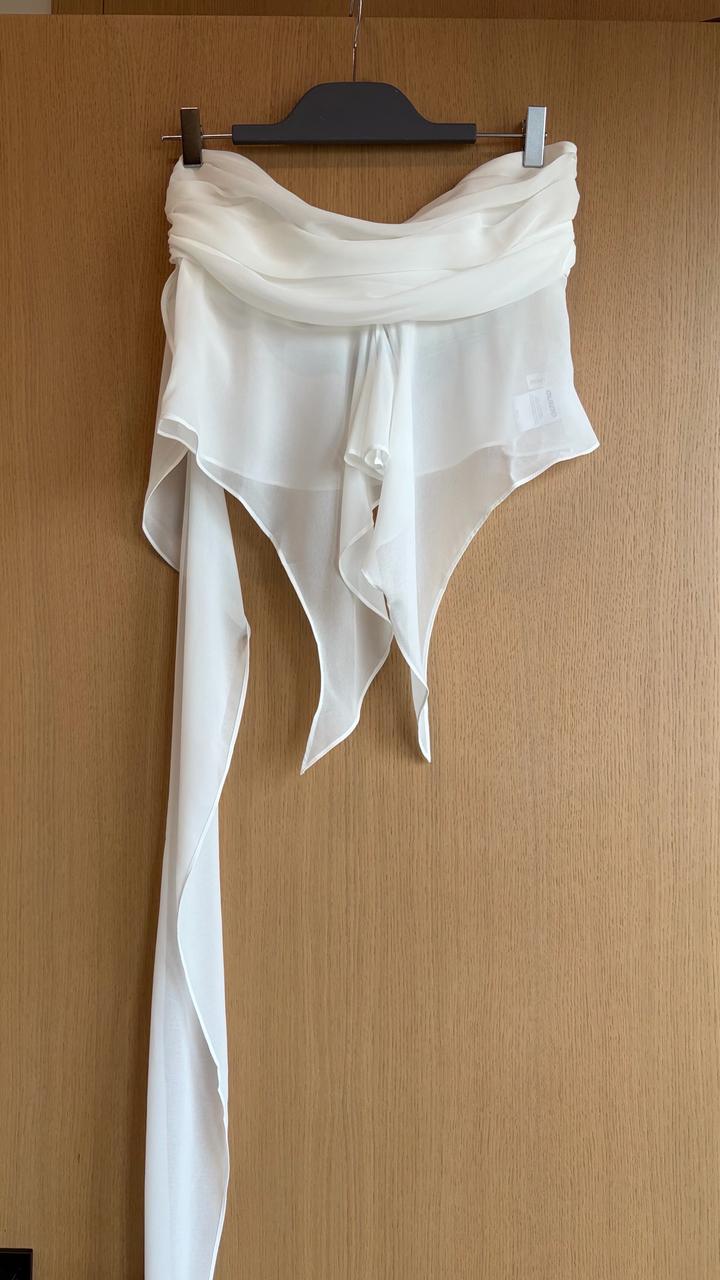 Топ с шарфиком Danielle Guizio