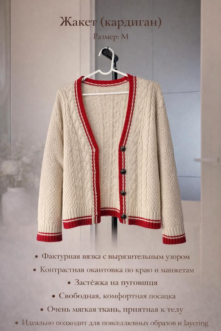 Жакет кардиган