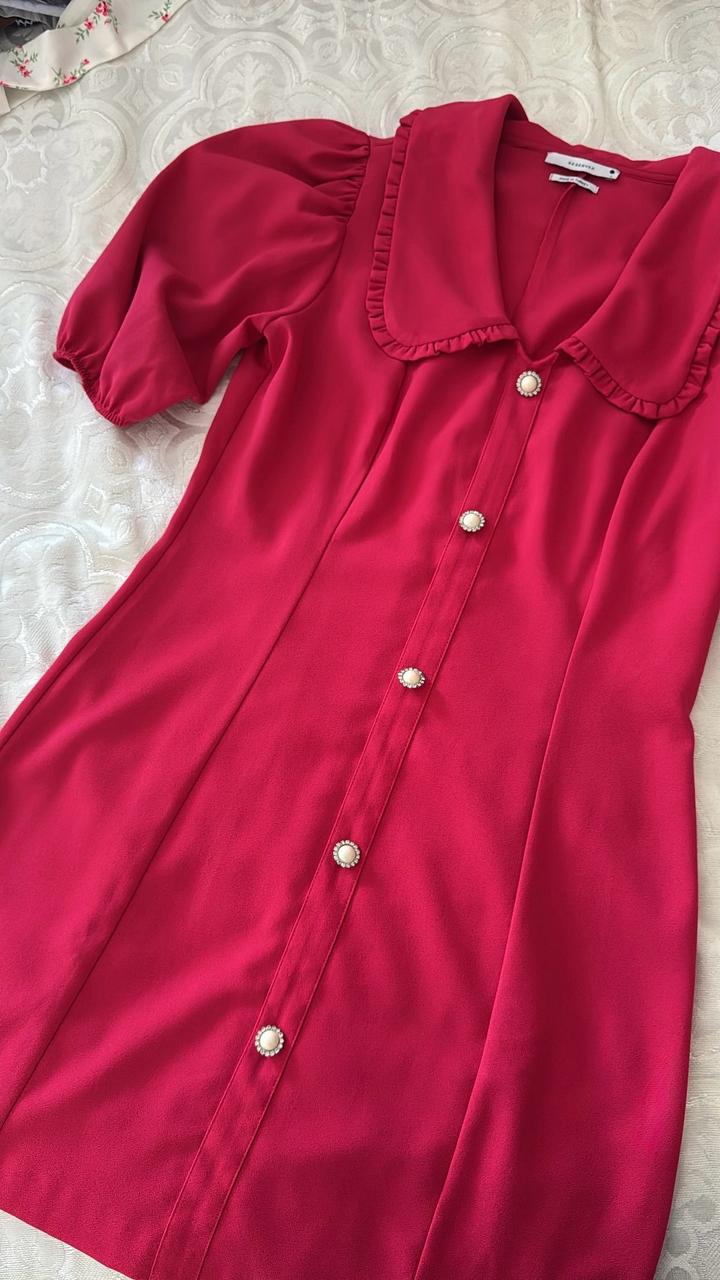 Розовое платье от Reserved 🌸размер м/л