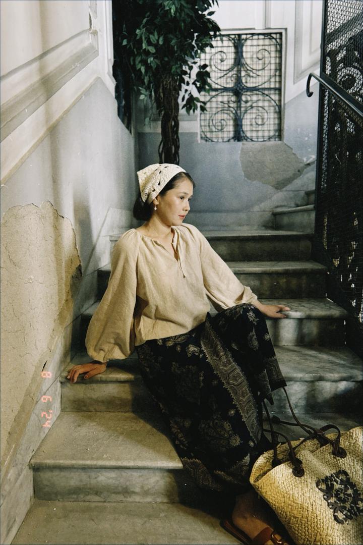 Блуза Zara лен