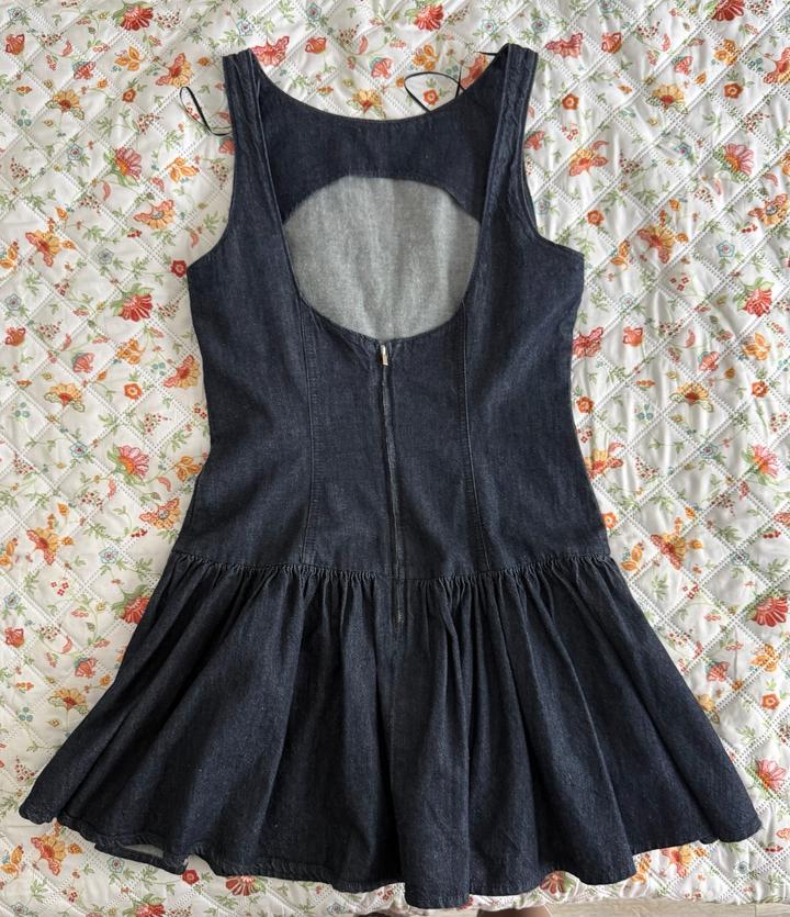 Джинсовый сарафан Zara