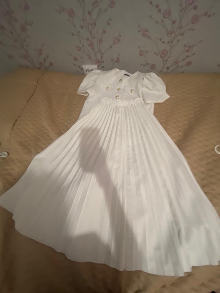 Костюм двойка. Жакет +юбка. Размер S