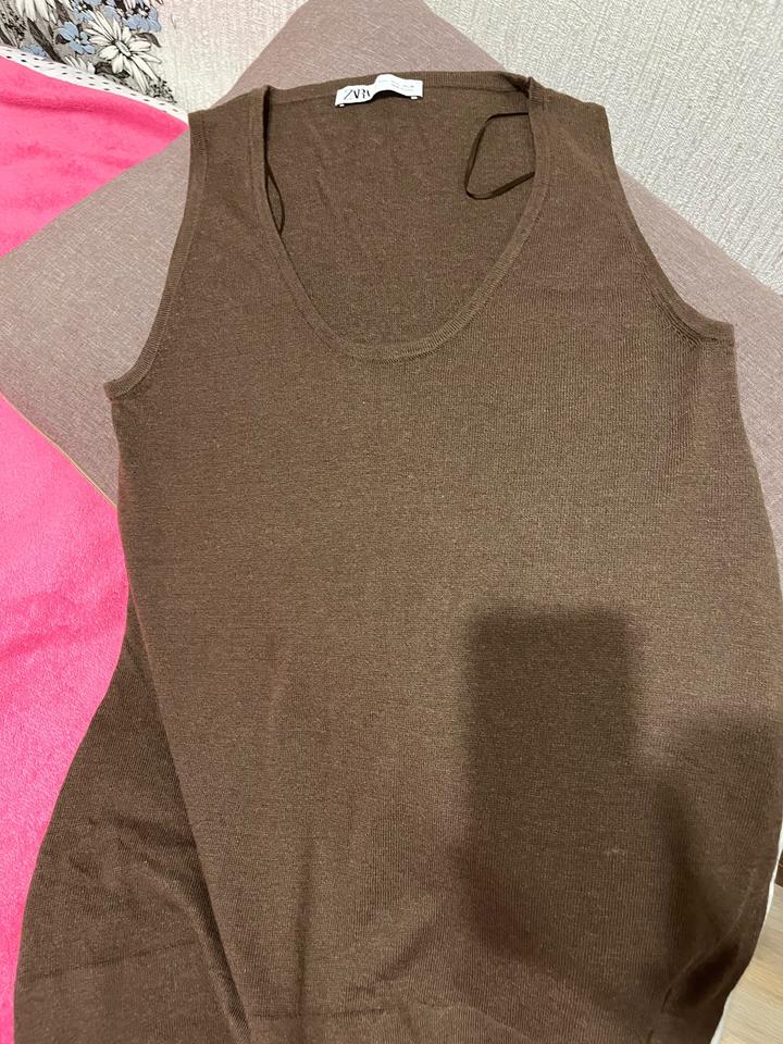 Майка трикотаж Л размер Zara