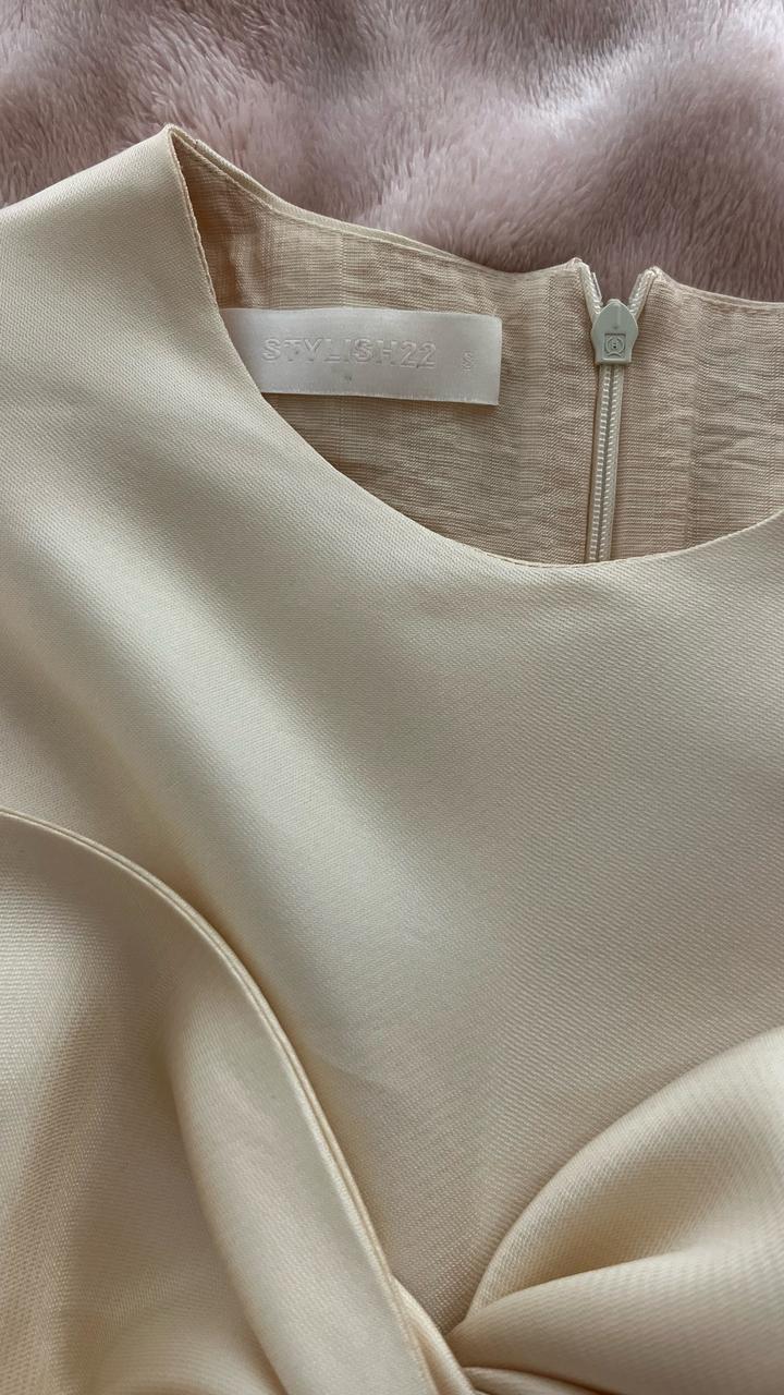 Вечернее платье цвета шампань от Stylish22 (KZ Brand)