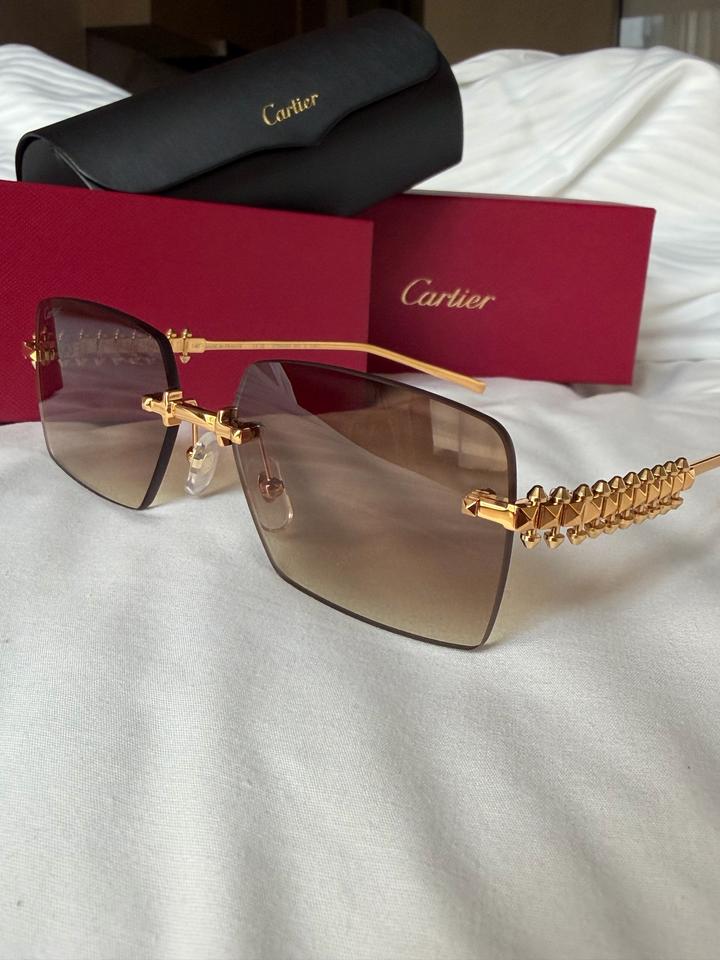 Солнцезащитные очки Cartier clash