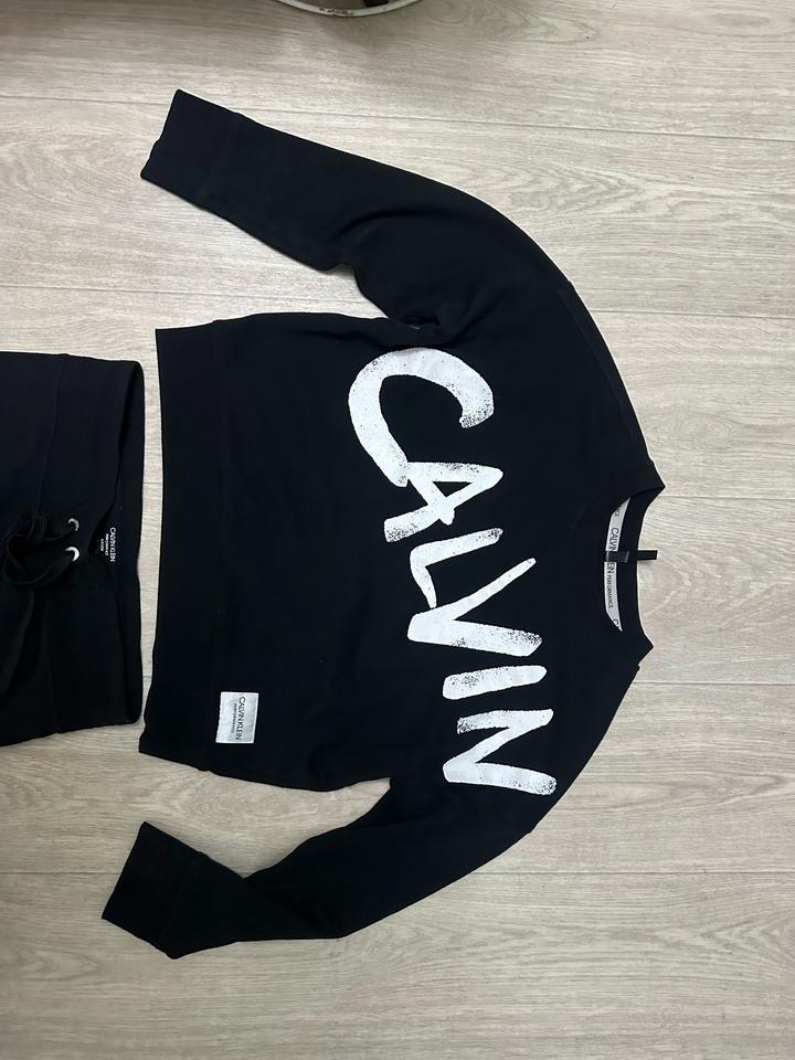 Черный спортивный костюм Calvin klein