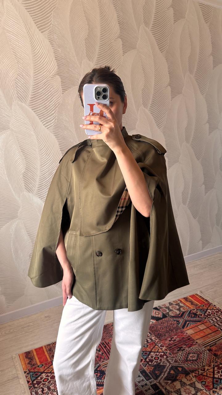 Кейп под burberry