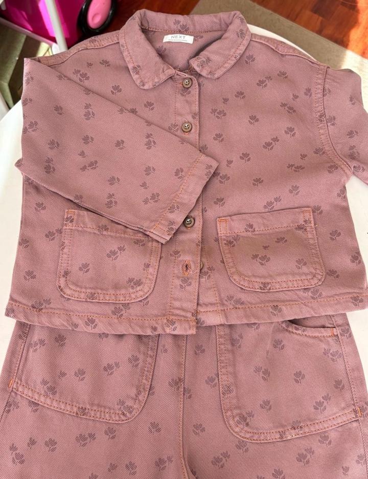 Джинсовый костюм Next.