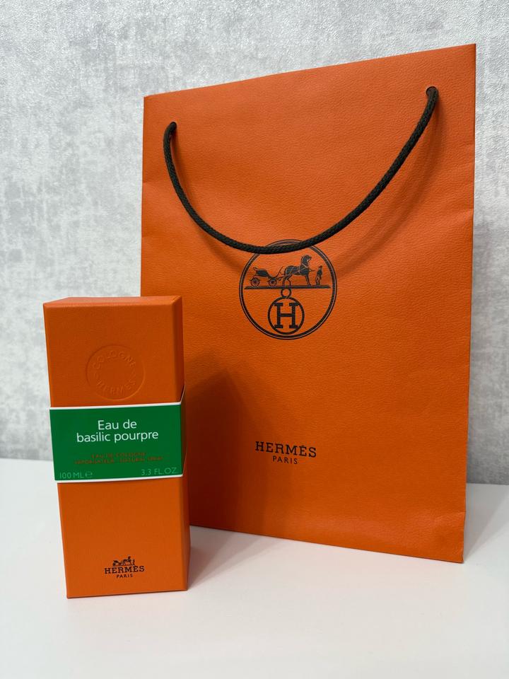 HERMÈS eau de basilic pourpre