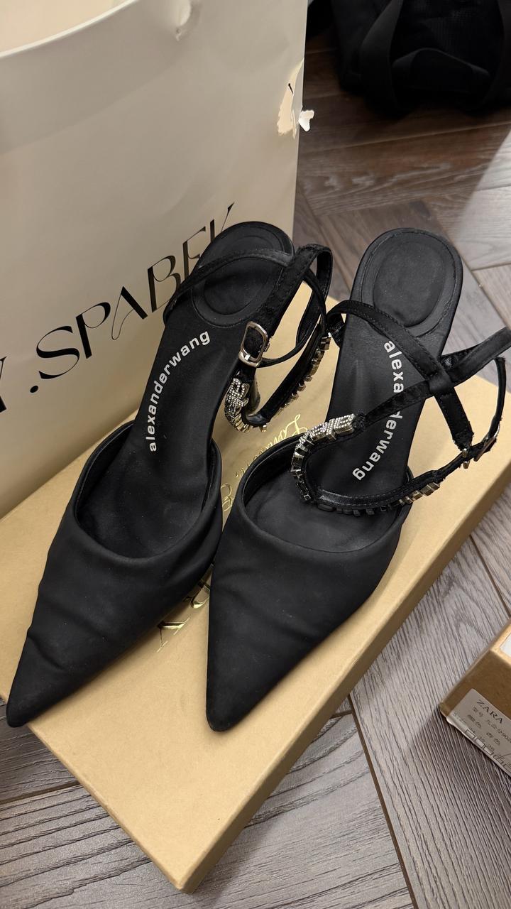 Туфли босоножки на каблуке Alexander Wang люкс копия размер 37