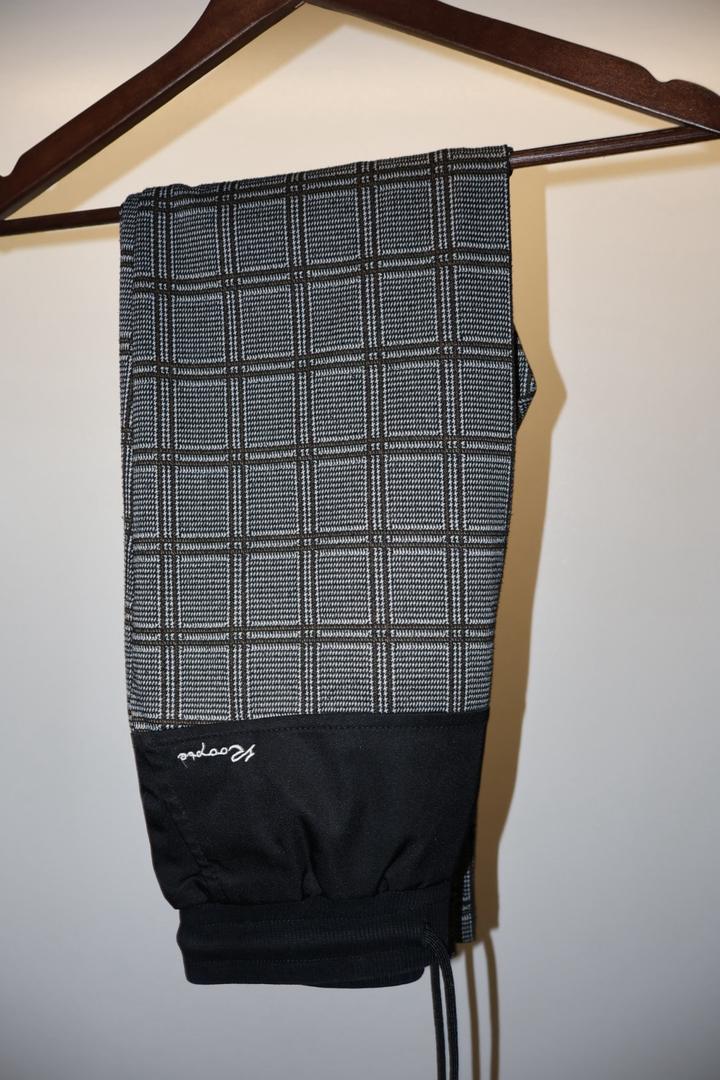 Брюки в клетку