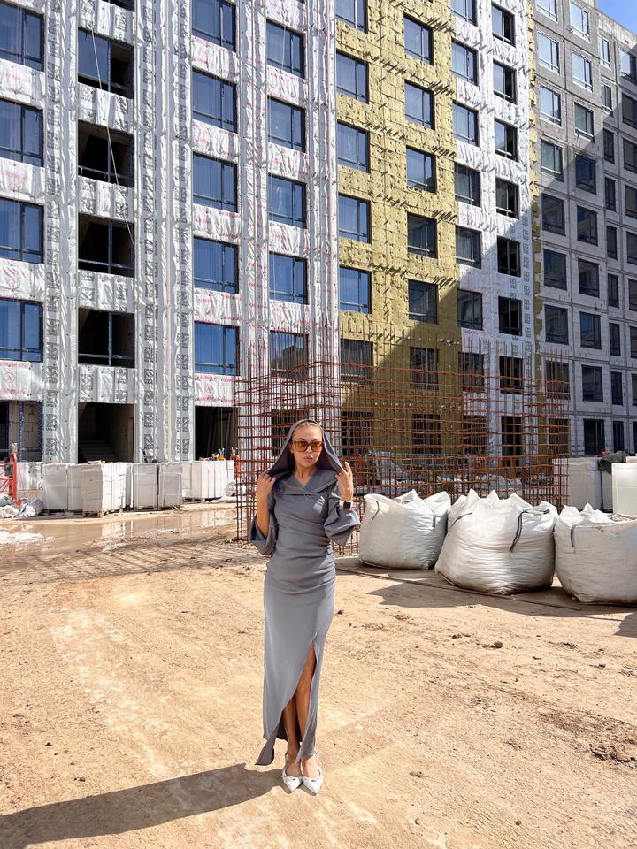 Красивое платье в стиле casual