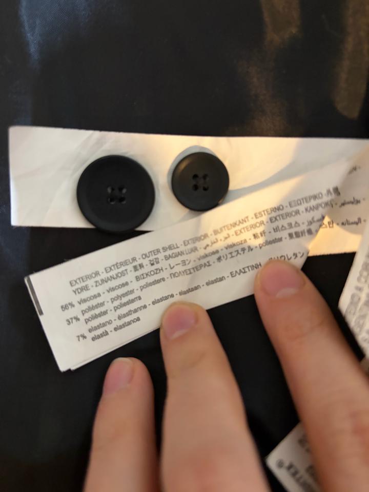 Черный костюм Zara