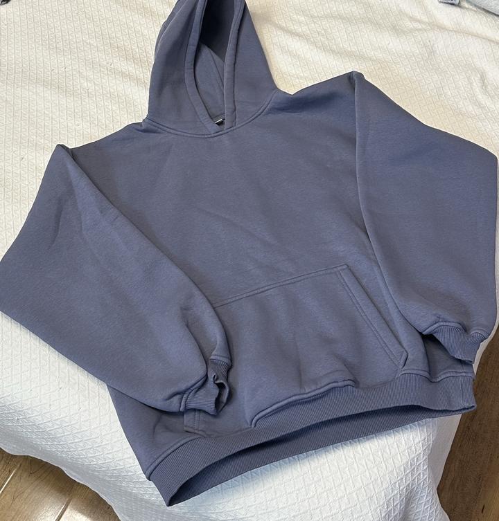 Худи серая