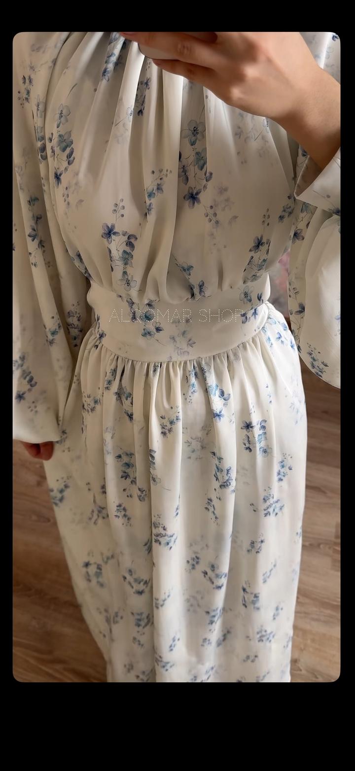 Длинное платье для покрытых девушек