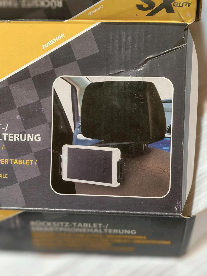 Автомобильный держатель для планшетов и телефонов (на подголовник)