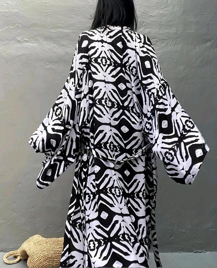 Халат-кардиган-кимоно