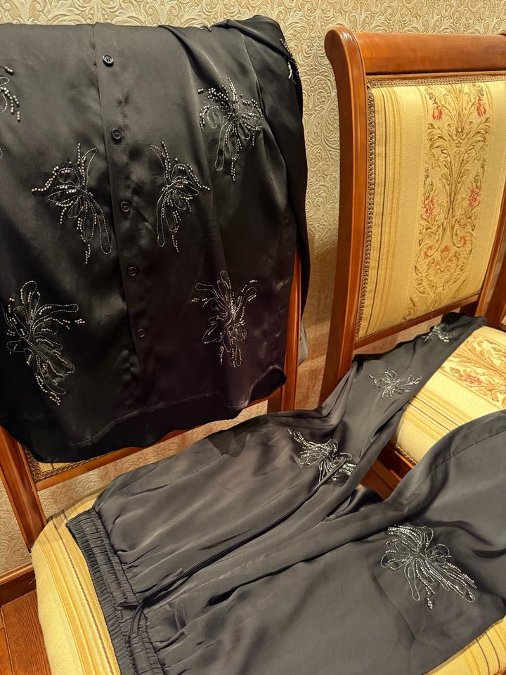 Zara костюм двойка пижамного стиля