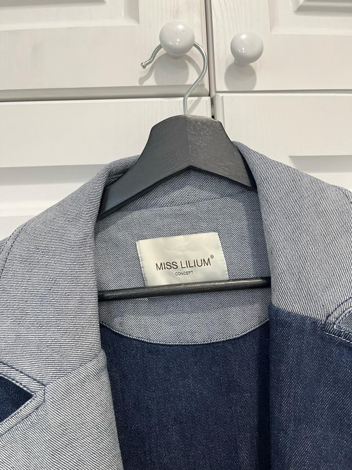 Джинсовый тренч