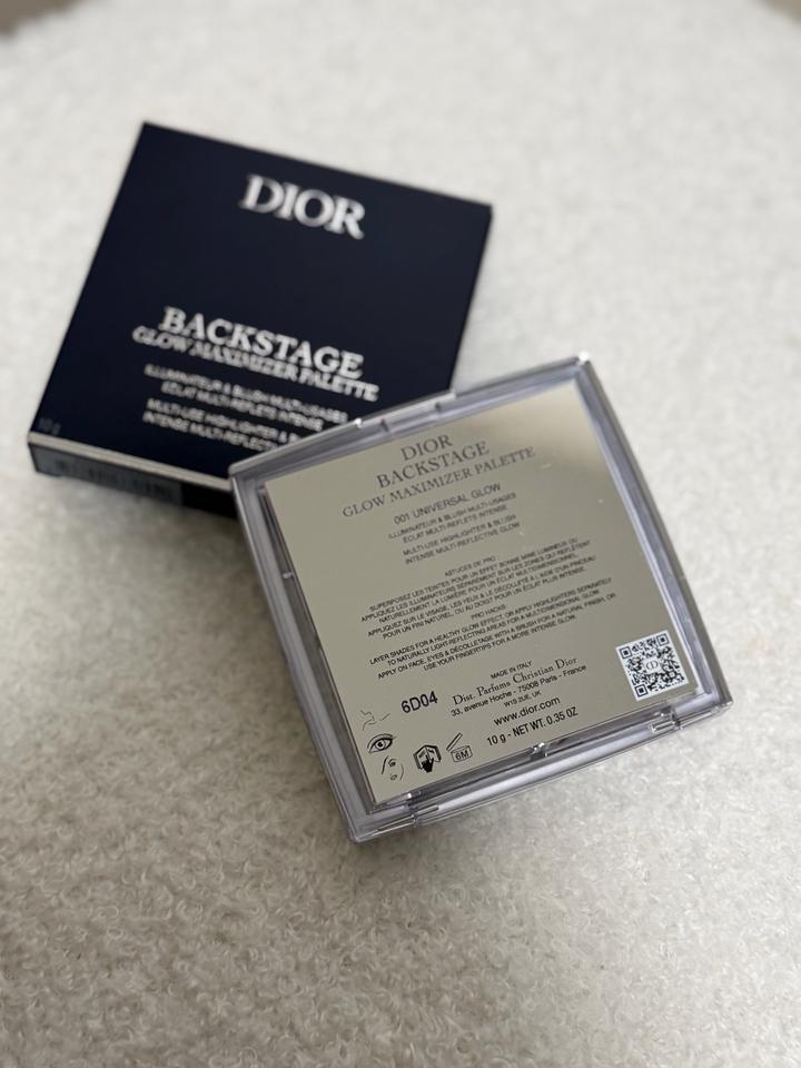 Dior Backstage Glow Maximizer Palette — многофункциональная палетка для сияния