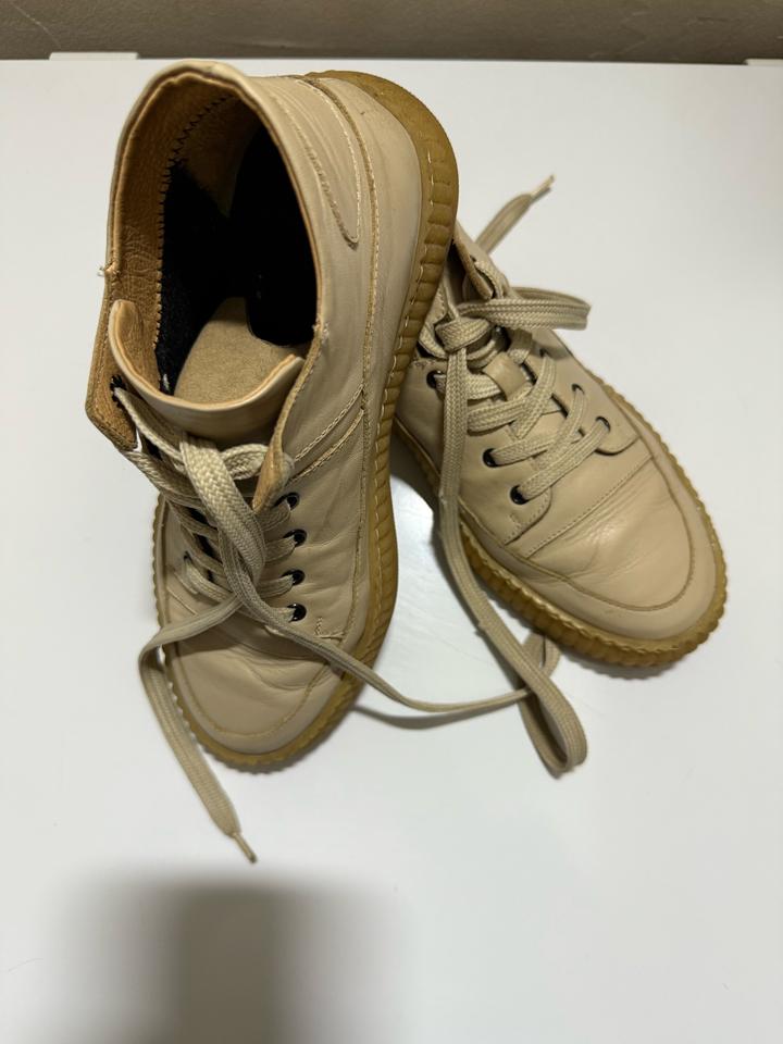 Кожаные ботинки Gaisina