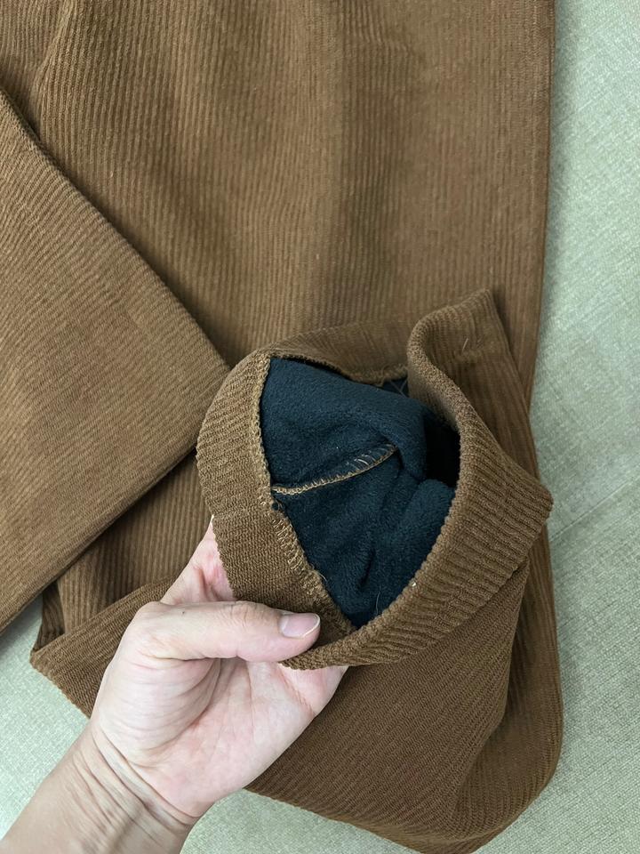 Брюки вельвет с утеплителем