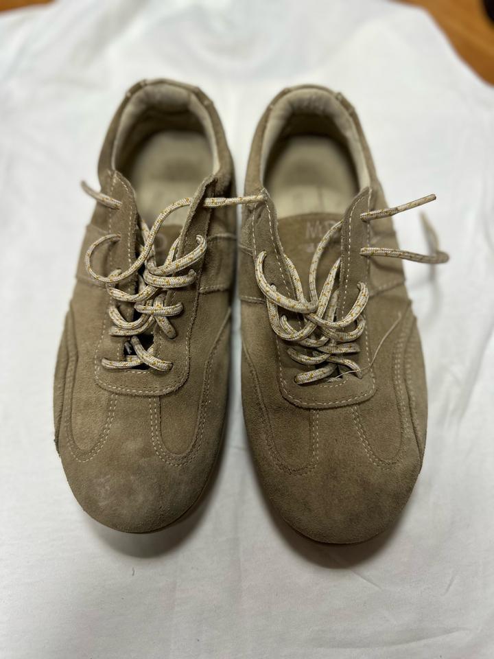 Замшевые кеды Massimo Dutti