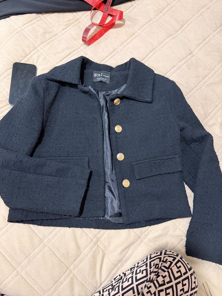 укороченный пиджак