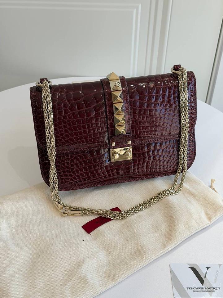 Сумка Valentino Garavani Rockstud Glam Lock