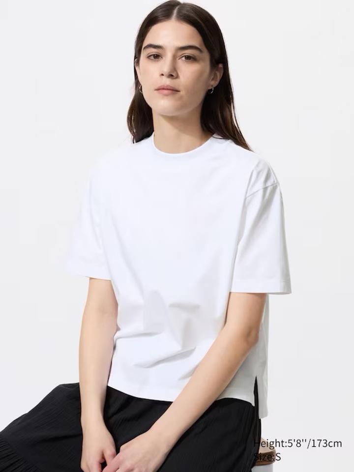 Новая Белая футболка Uniqlo
