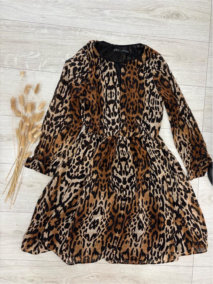 Платье шифон zara