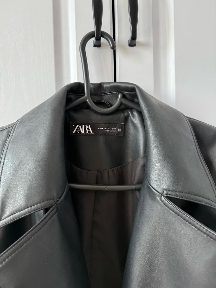 кожный куртка женская Zara