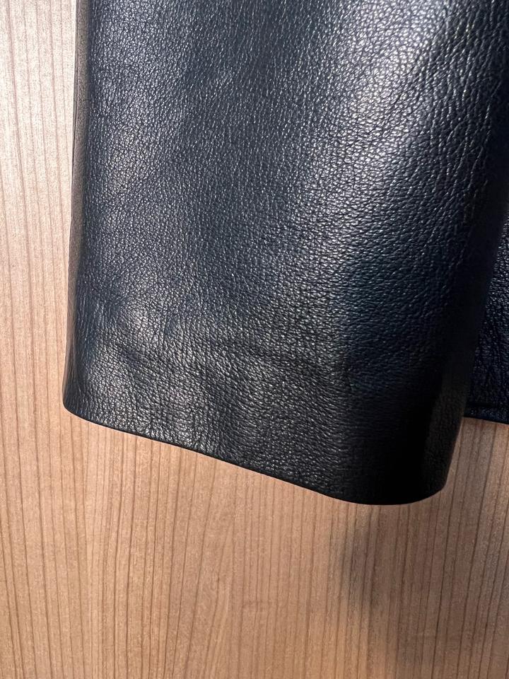 Кожаное платье Массимо Дутти