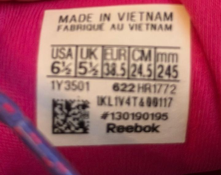 Кроссовки Reebok