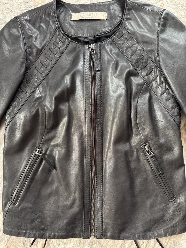 Кожаная куртка Oakwood