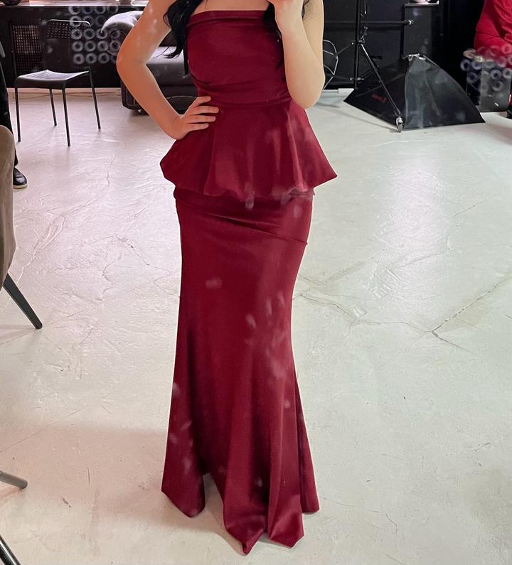 Бордовая двойка