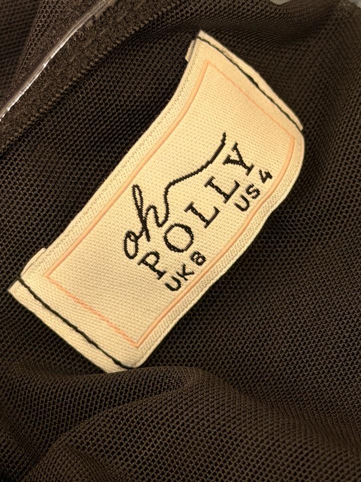 Платье черное мини от ohpolly 🇬🇧